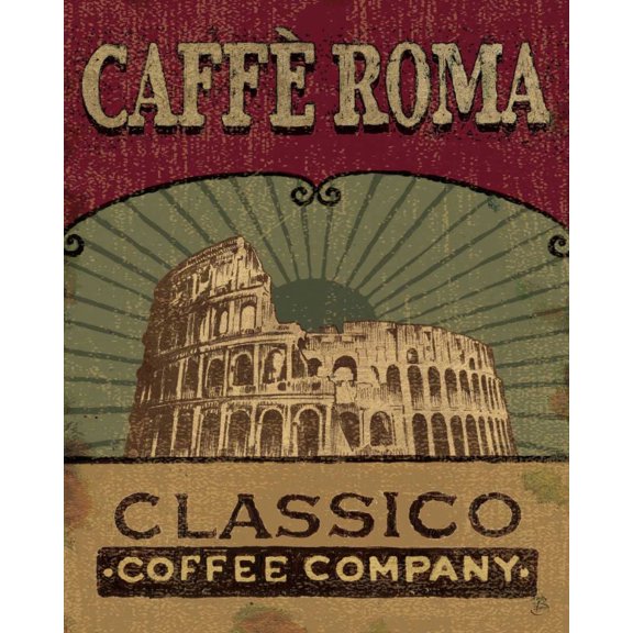 Coffee Blend I Poster Print by Daphne Brissonnet