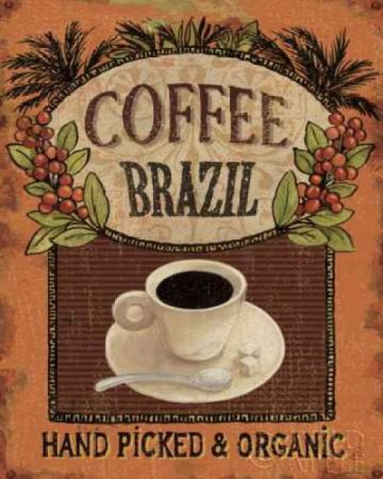 Coffee Blend IV Canvas Art - Daphne Brissonnet (24 x 30)