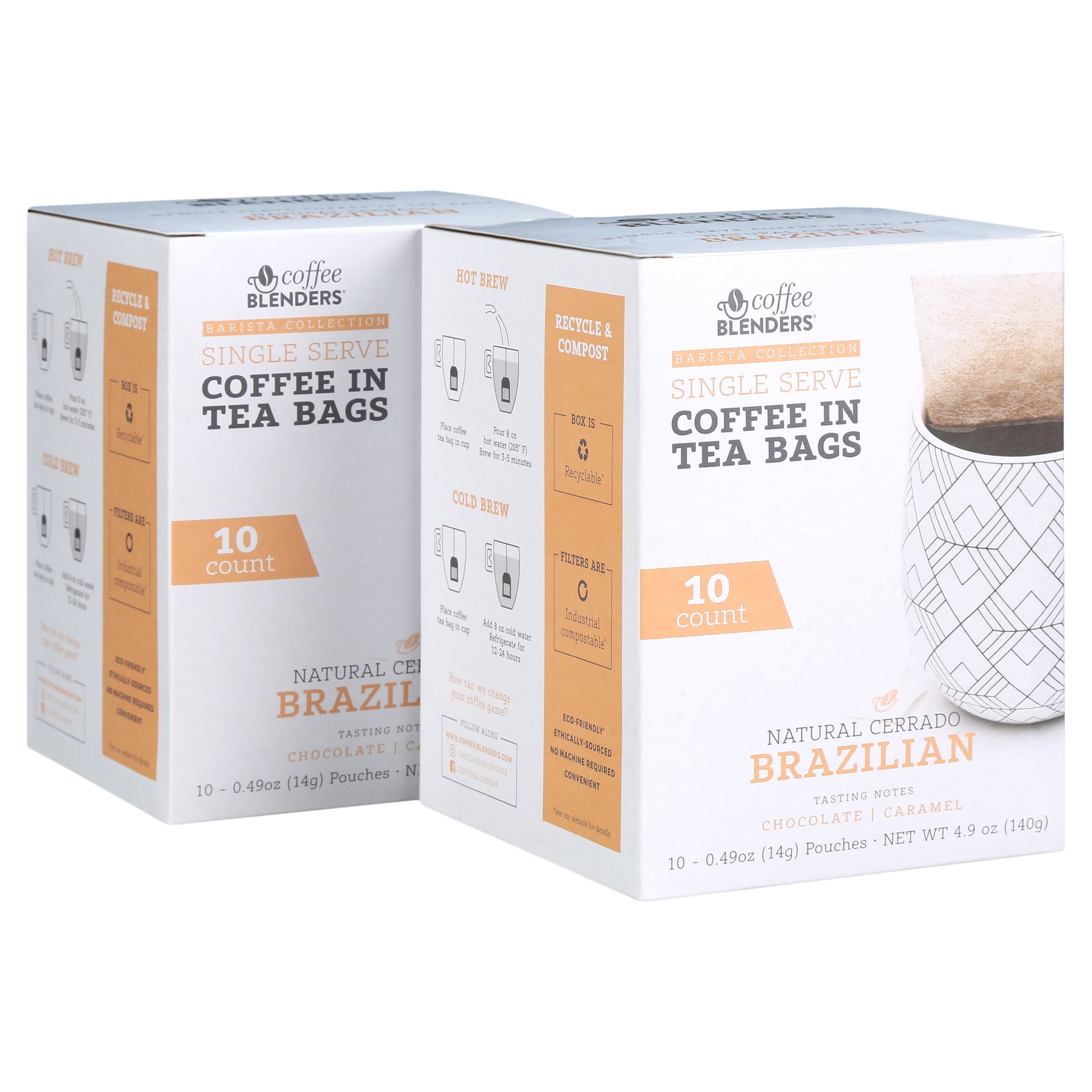 Coffee Blenders Barista Collection Brazilian Single Serve Medium Roast