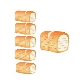 Coffee Bread Sticky Notes,Food Theme Special Shape Self Stickers Pads,30 Sheets/Pad,for Party Gifts Decoration,Reminders,to-do Lists Sticky Supplies
