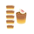thumbnail image 1 of Coffee Bread Themed Sticky Notes Set - 30 Sheets Peel & Stick Die-Cut Notepads, 5 Cute Shapes for Journaling Planners, Desk Decor, To-Do Lists, Memo Pads, 1 of 6