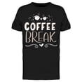 thumbnail image 1 of Coffee Break Fun Doodles Tee Men's -Image by Shutterstock, 1 of 2