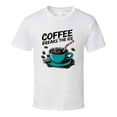 thumbnail image 1 of Coffee Breaks The Ice T-shirt – Funny Coffee Lover Tee For Social Caffeine Fans T Shirt, 1 of 1