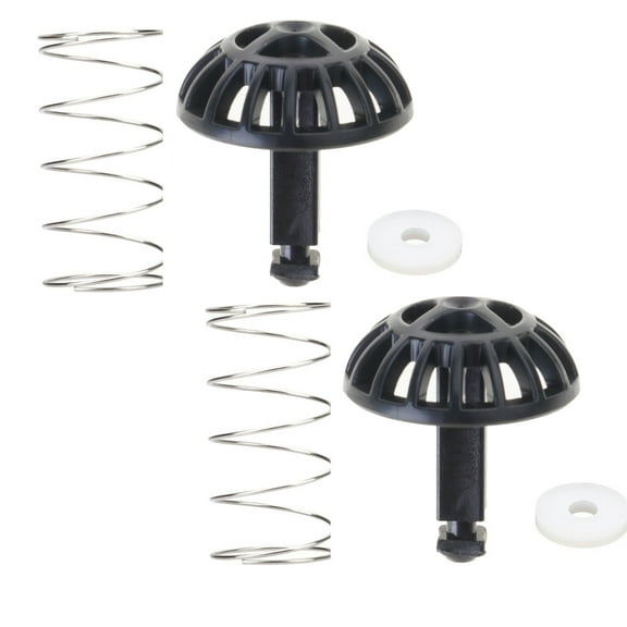 Coffee Brew Basket Spring Loaded Stopper Kits 2 Pack Suitable for Multiple Coffee Machine Models for Optimal Brewing