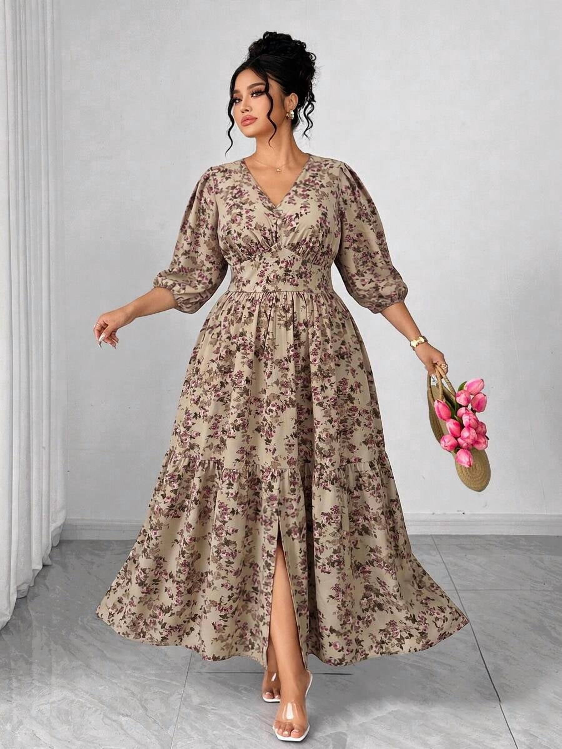 coffee brown maxi dress Coffee Cowl Neck Satin Maxi Dress