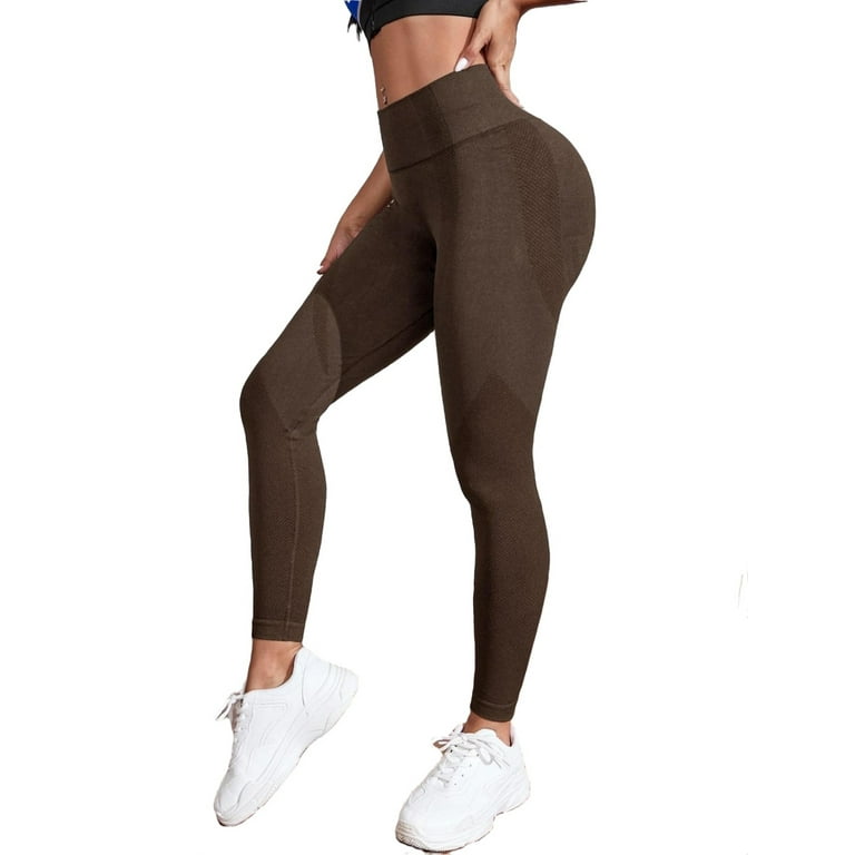 Brown leggings walmart hotsell