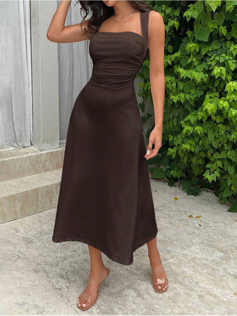 brown babydoll dress Wholesale Black Floral Size:42 Inch perfect for cooler weather 92130803927 Beige Mesh Rhinestone Strapless