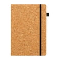 thumbnail image 1 of Coffee Brown Wood Texture Cover Retro Journal Notebook, 1 of 5