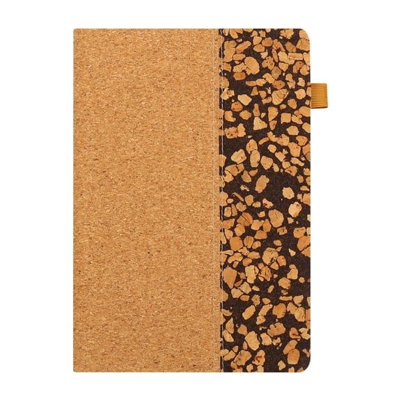 Coffee Brown Wood Texture Cover Retro Journal Notebook