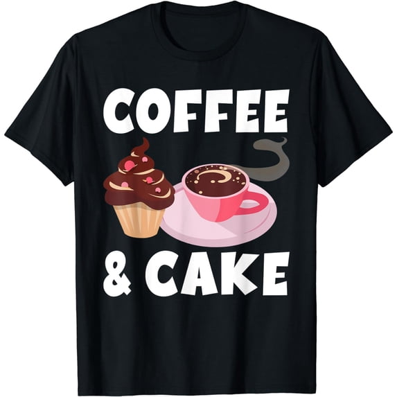 Coffee & Cake Coffee Lover T-Shirt
