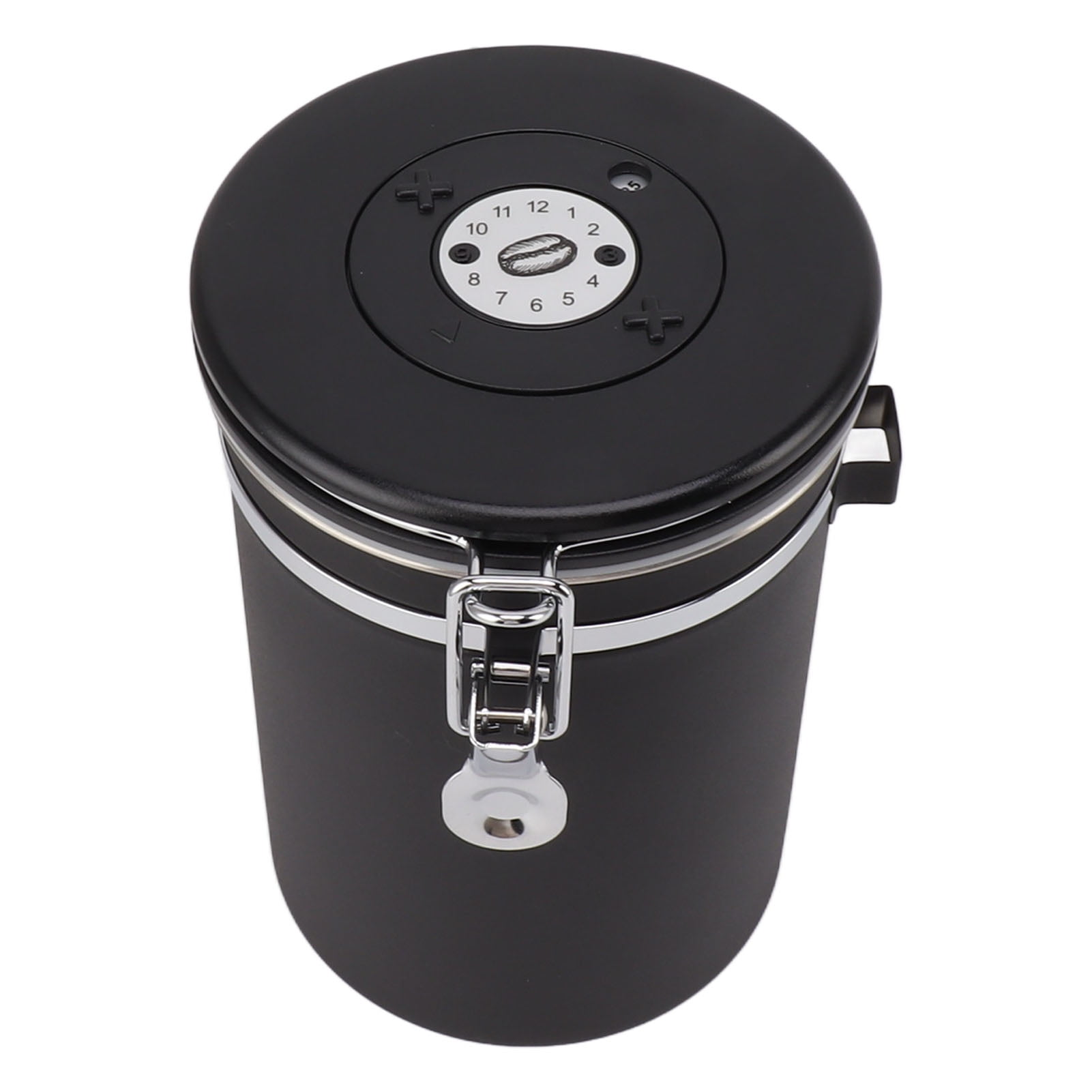 Coffee Canister, 1.8L Large Stainless Steel Airtight Coffee Canister