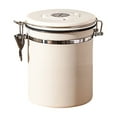 thumbnail image 1 of Coffee Canister for Ground Coffee & Coffee Beans - Airtight Coffee Container with CO2-Release, Date Tracker & Measuring Scoop - Coffee Accessories Ideal as Valentines Day Gifts, 1 of 2