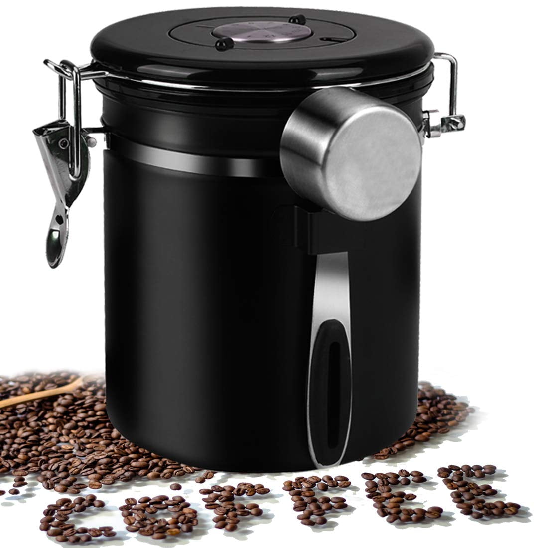 Coffee Container Airtight Coffee Canister, Coffee Stainless Steel
