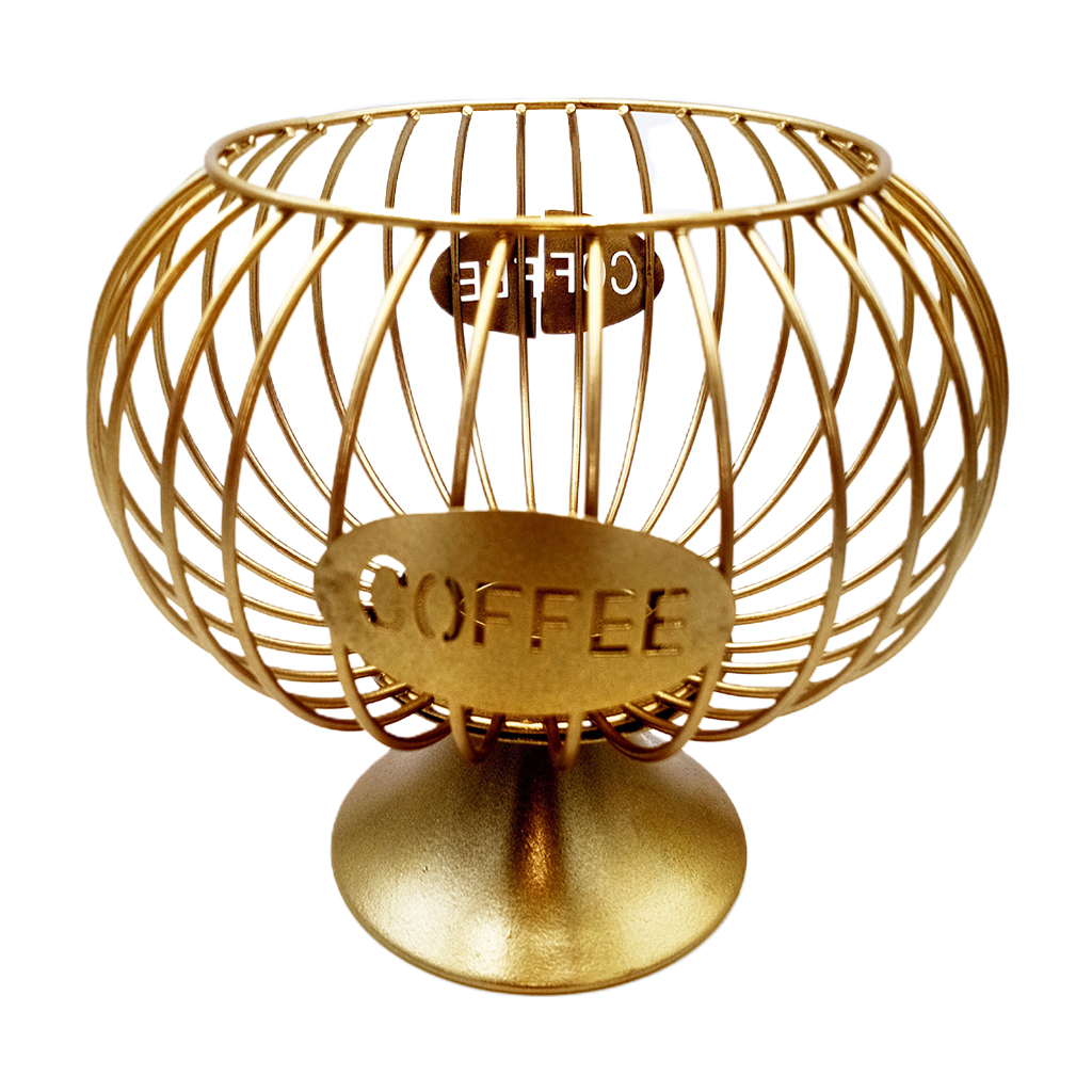 Coffee Capsule Storage Basket Coffee Pod Holder Goblet Coffee Creamer