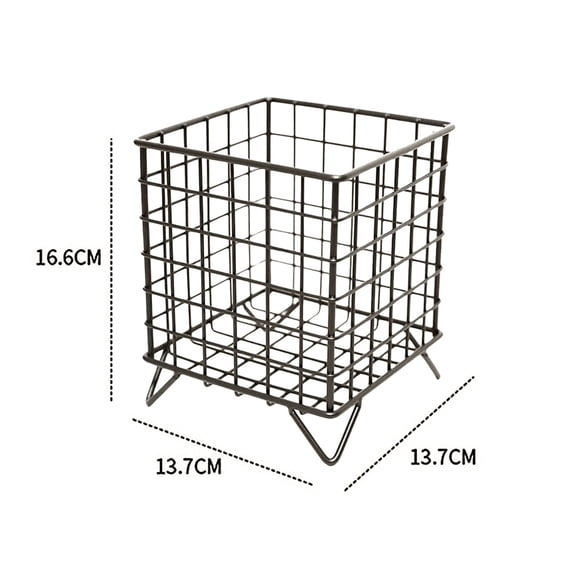 Coffee Capsule Storage Box Metal Storage Basket Desktop Sundries Storage Basket