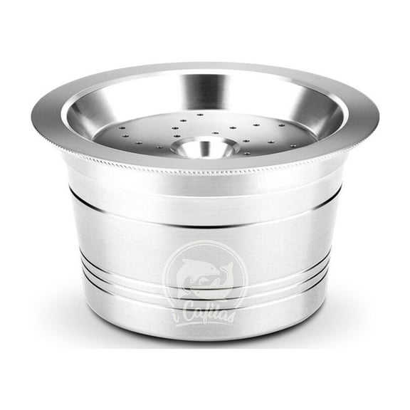 Coffee Capsules Refillable Pods Refillable Coffee Capsules Stainless Steel with Spoon Brush for K-fee Espresso Machines