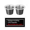 thumbnail image 1 of Coffee Capsules or 37MM Foil Seal Lids Sell Separately Refillable Coffee Filters Cup Compatible with Nespresso Original, 1 of 8