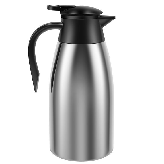 Coffee Carafe Stainless Steel Insulated Coffee Carafe Vacuum Insulated Coffee Carafe 68Oz Thermal Coffee Carafe Leak Proof Insulated Coffee Carafe with Handle Suitable for Tea