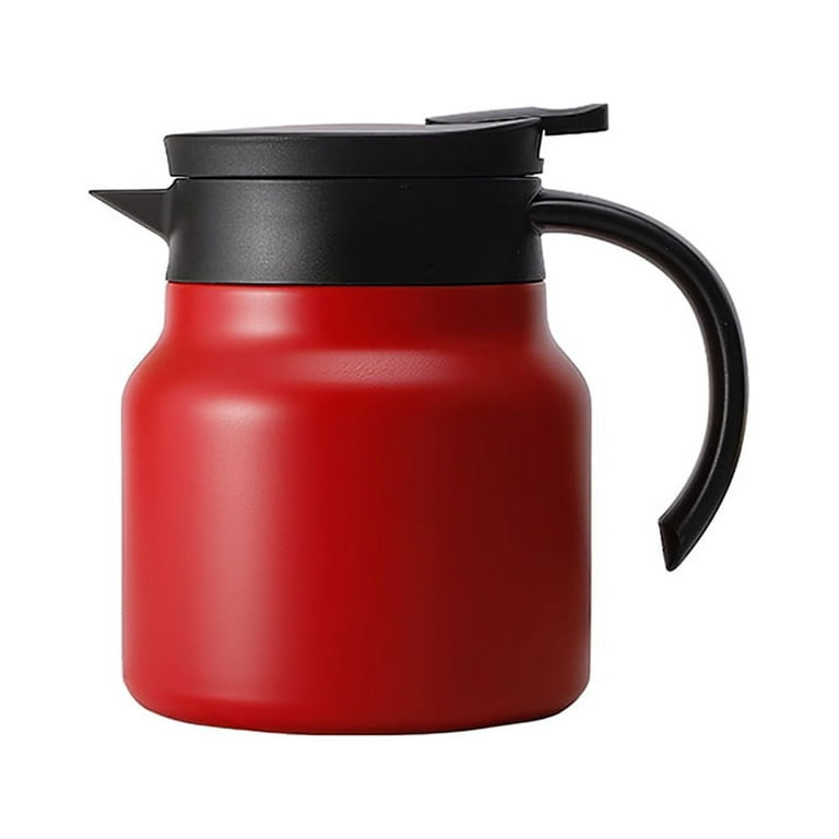 Thermal Vacuum Insulated Coffee Carafe Red