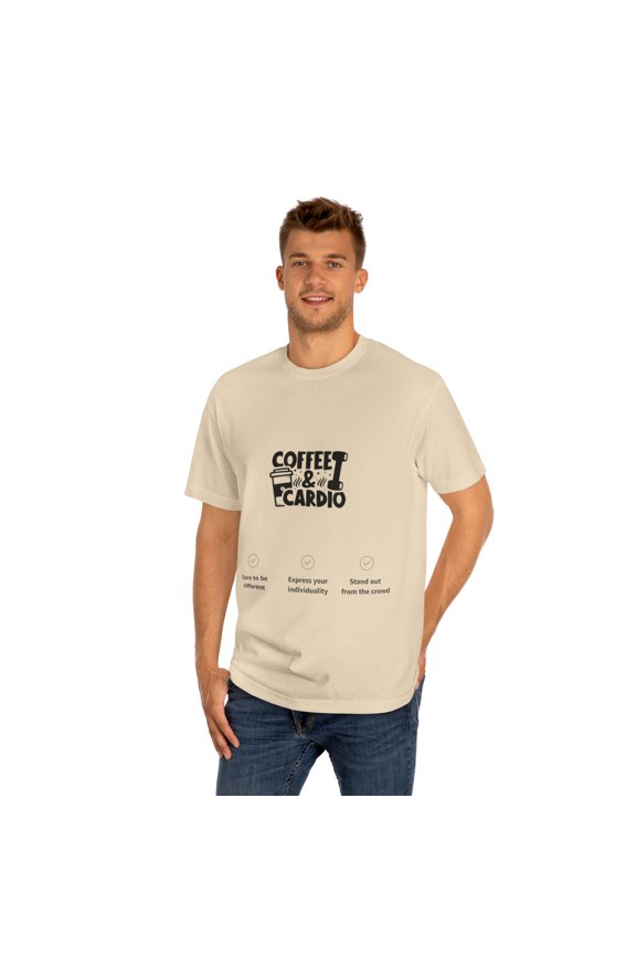 Coffee & Cardio Stand Out From The Crowd Unisex Casual Classic T-Shirt