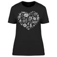 thumbnail image 1 of Coffee Chalkboard Graphic T-Shirt Women -Image by Shutterstock, Female x-Large, 1 of 2