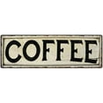 thumbnail image 1 of Coffee Chic Vintage Look Farm House Wall Decor 8x24 Metal Sign 108240028056, 1 of 1