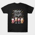 thumbnail image 1 of Coffee Christmas Gingerbread Holiday Drink Baking Graphic, H6330 T-Shirt, for Men and Women, Up to Size 5XL, 1 of 2