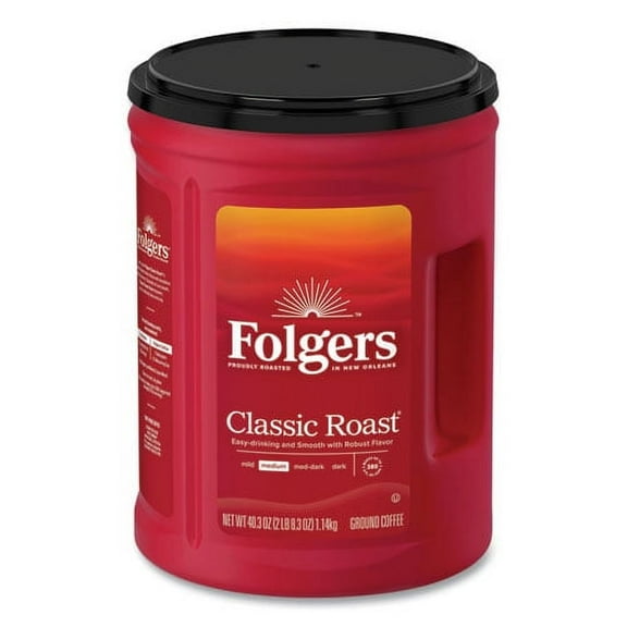 Coffee, Classic Roast, 40.3 oz Can | Bundle of 2 Each