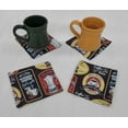 thumbnail image 1 of Coffee Cloth Coasters by Penny's Needful Things (Set of 6) Morning Coffee, 1 of 2