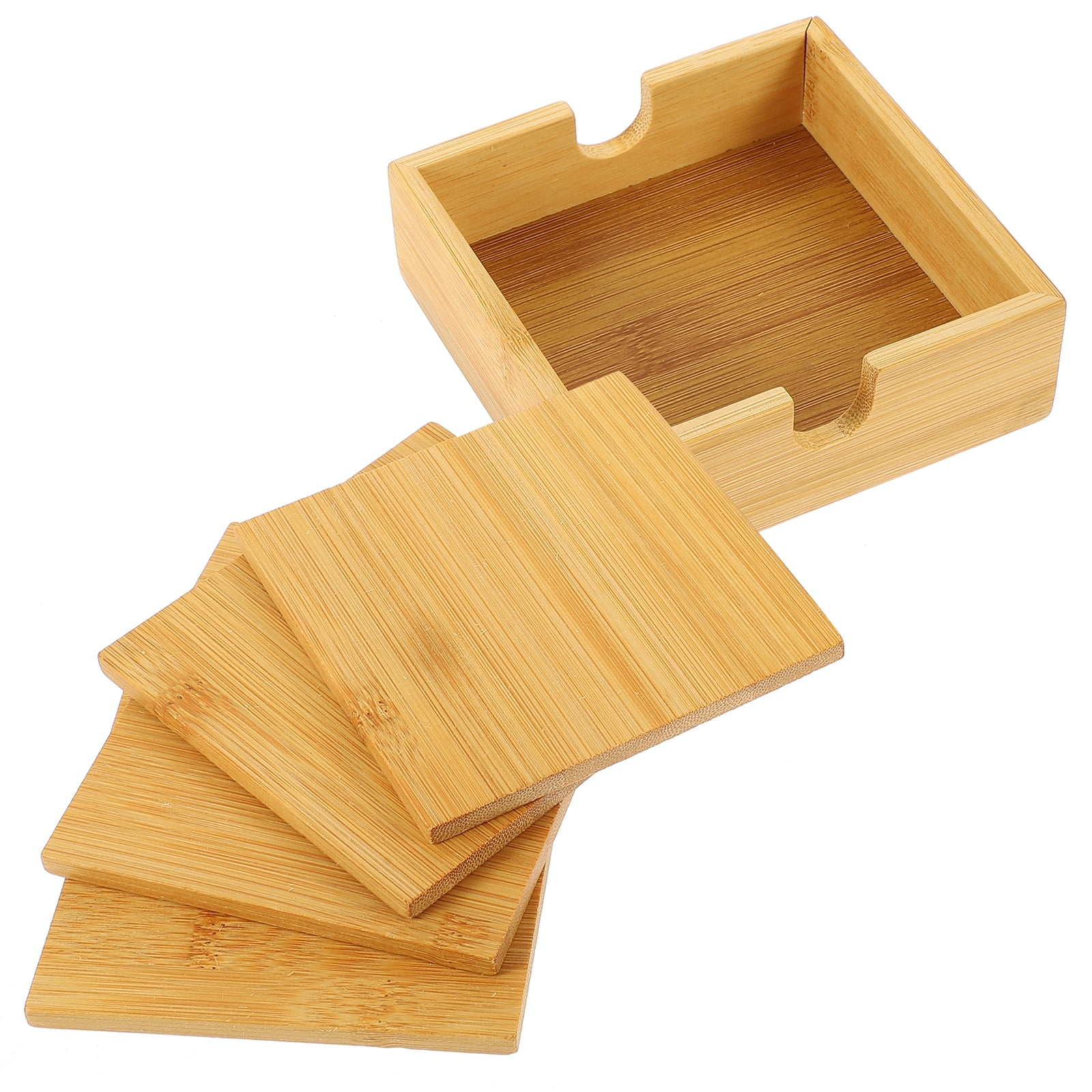 Coffee Coaster Bamboo Coasters Bulk Heat Insulated Mug Holder Printable