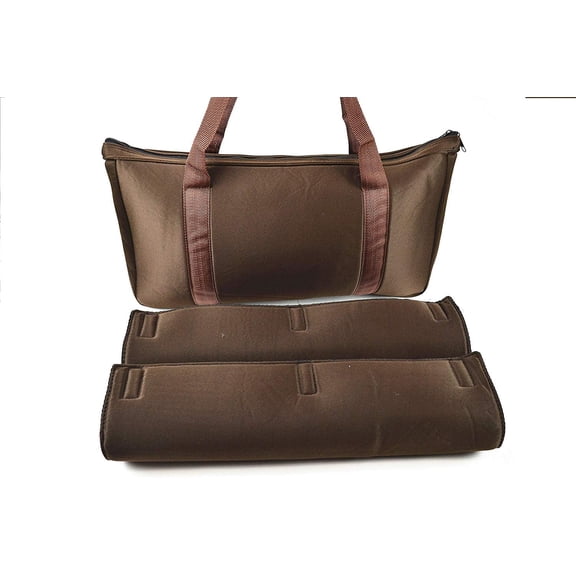 Coffee Color Mah Jongg Soft Bag Empty Bag, Mah jongg carry bag
