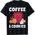 thumbnail image 1 of Coffee & Cookies Coffee Lover T-Shirt, 1 of 4