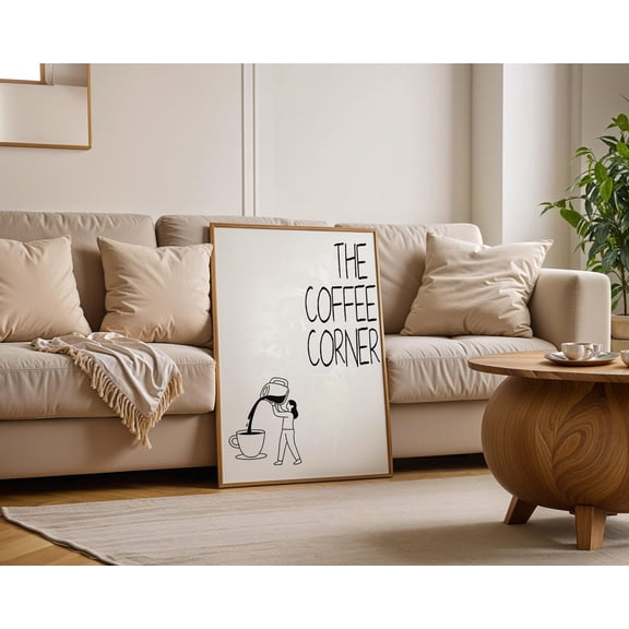 Coffee Corner Kitchen Coffee Home Wall Decor