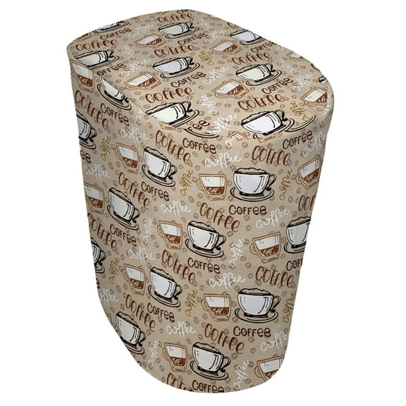 Coffee Cover Compatible with Ninja Creami Ice Cream Maker by Penny's Needful Things (Regular) (Coffee Beans)