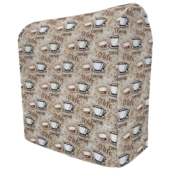 Coffee Cover Compatible with Ninja Slushi Professional Frozen Drink Maker by Penny's Needful Things (Regular) (Coffee Beans)