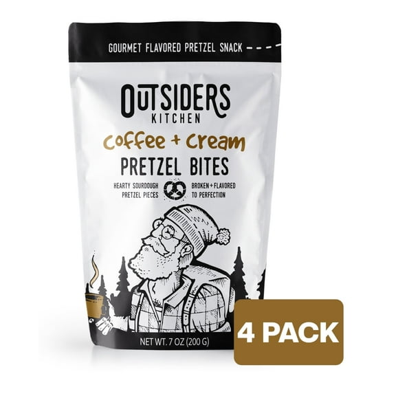 Coffee+Cream Pretzel Bites, 4 Pack