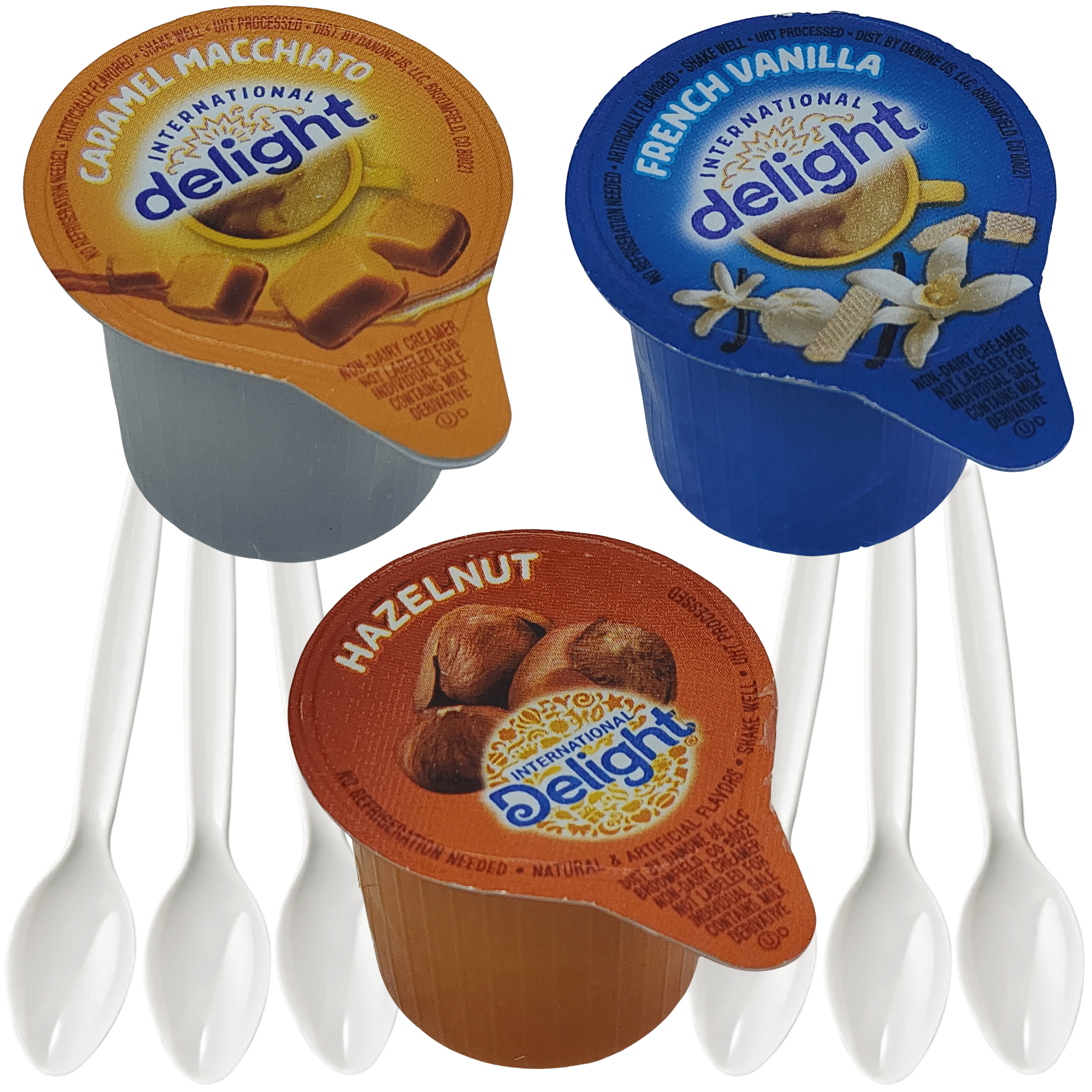 Coffee Creamer Singles Variety Bundle 24 of Each French Vanilla