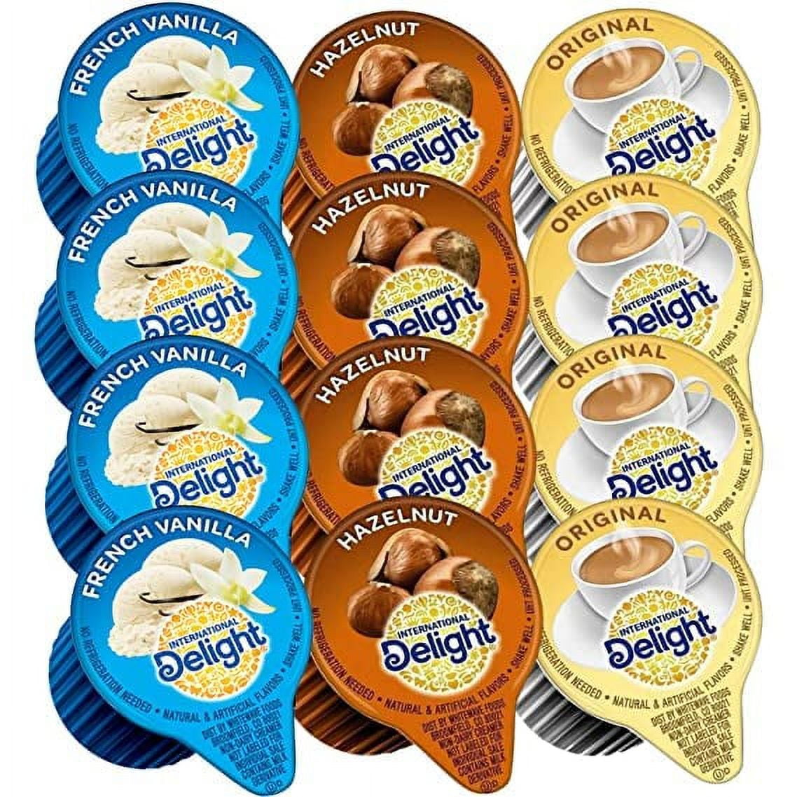 Coffee Creamer Singles Variety Pack Bundle (48 ct) Includes