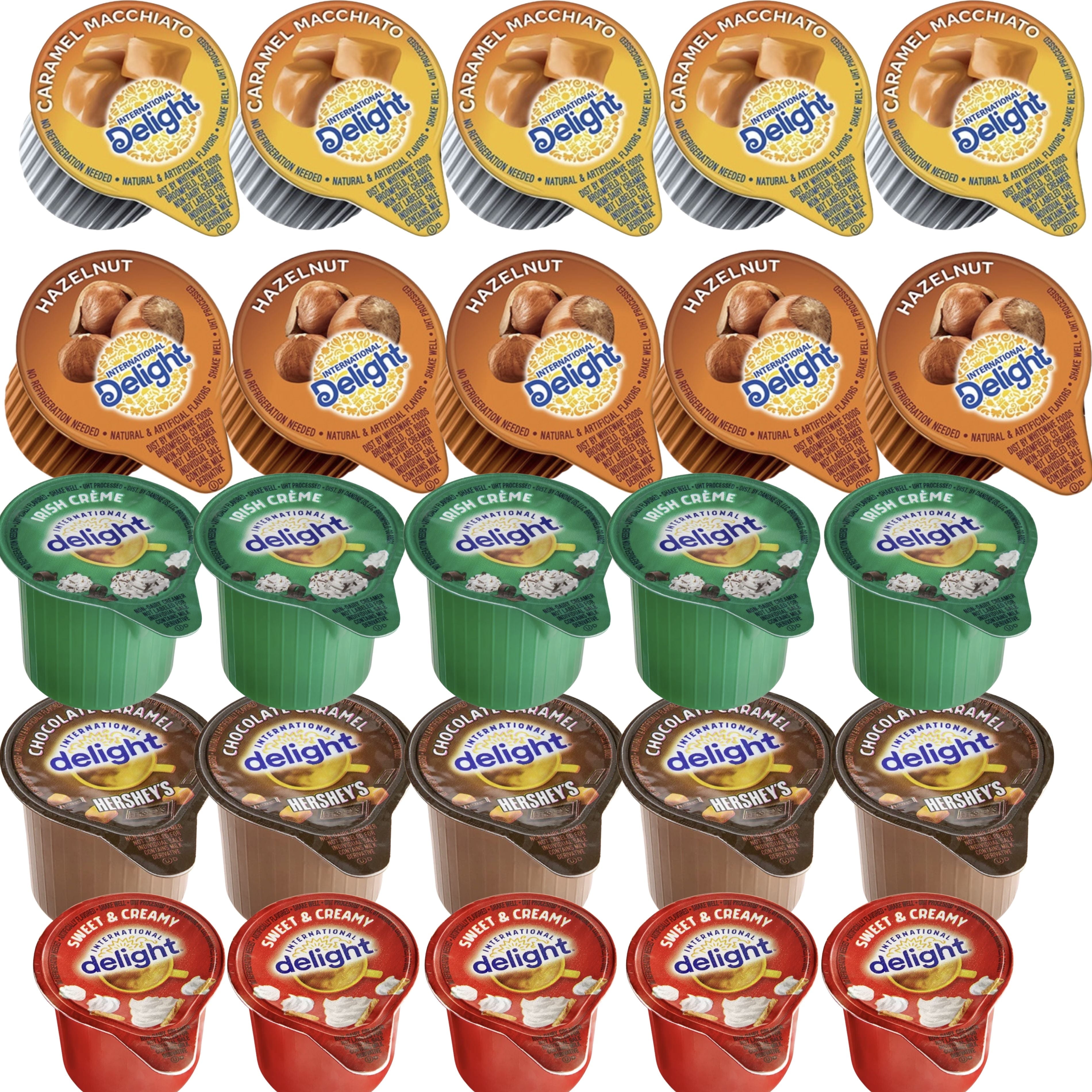 International Delight Coffee Creamer Singles Variety Pack,