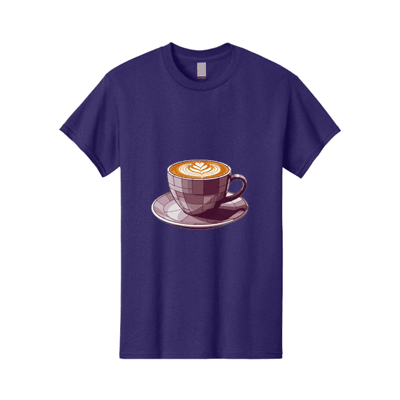 Coffee-Cup-10 Mens Graphic Tee, 100% Cotton, Casual Summer Wear