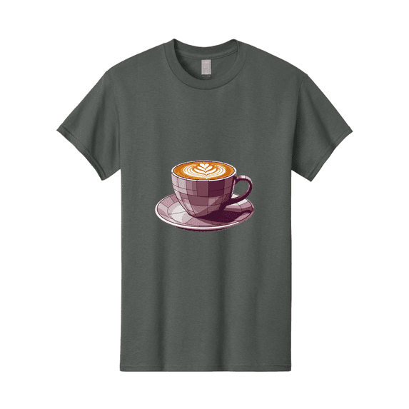 Coffee-Cup-10 Mens Graphic Tee, 100% Cotton, Casual Summer Wear