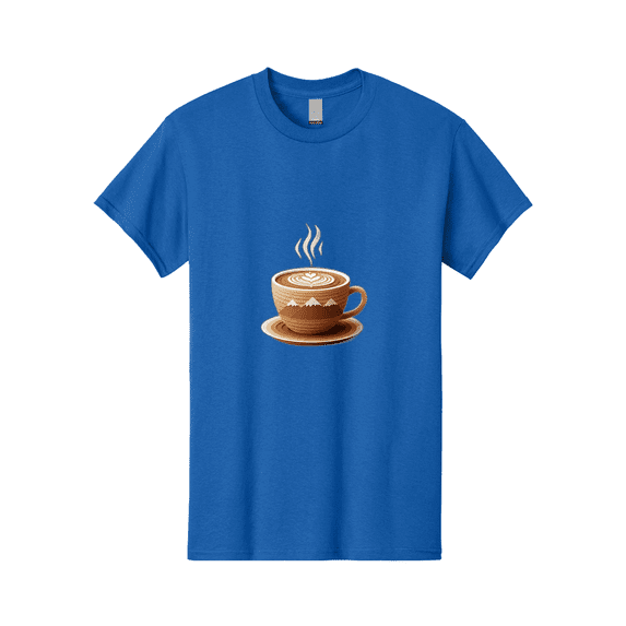 Coffee-Cup-11 Mens Graphic Tee, 100% Cotton, Casual Summer Wear