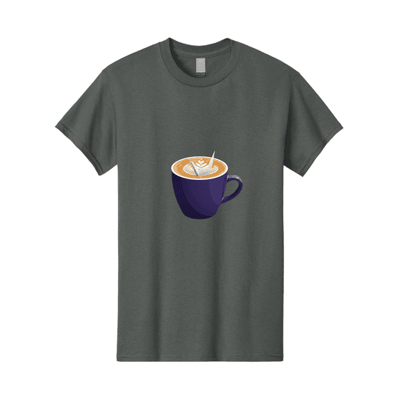 Coffee-Cup-12 Mens Graphic Tee, 100% Cotton, Casual Summer Wear