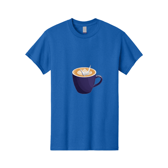 Coffee-Cup-12 Mens Graphic Tee, 100% Cotton, Casual Summer Wear