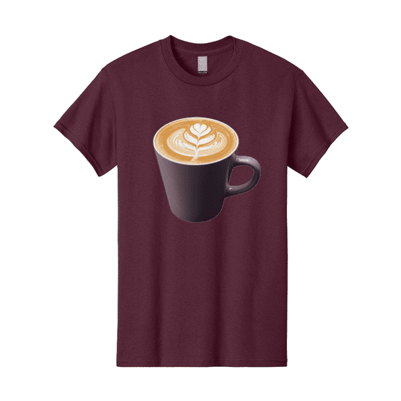 Coffee-Cup-14 Mens Graphic Tee, 100% Cotton, Casual Summer Wear