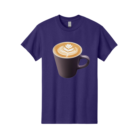 Coffee-Cup-14 Mens Graphic Tee, 100% Cotton, Casual Summer Wear