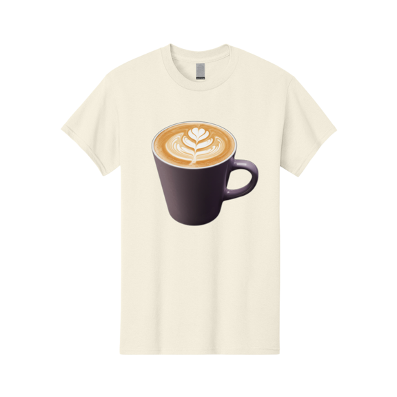 Coffee-Cup-14 Mens Graphic Tee, 100% Cotton, Casual Summer Wear