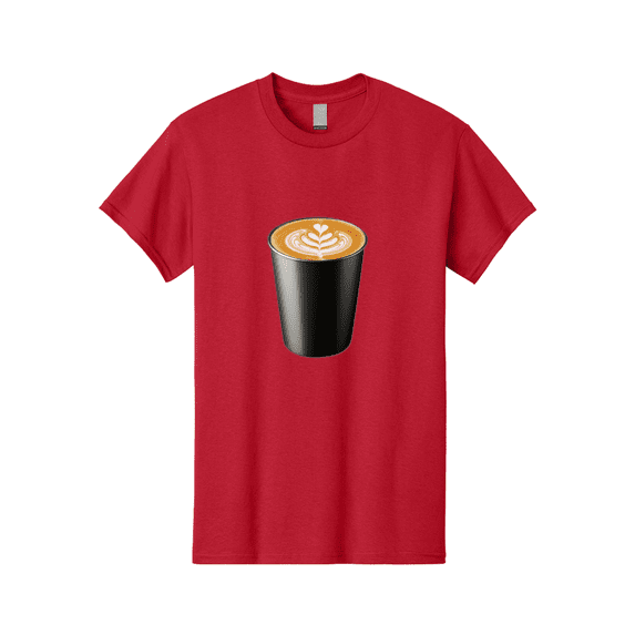 Coffee-Cup-15 Mens Graphic Tee, 100% Cotton, Casual Summer Wear
