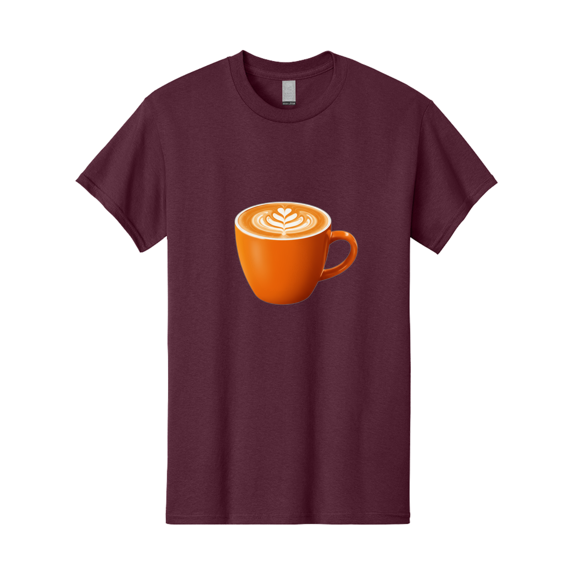 Coffee-Cup-17 Mens Graphic Tee, 100% Cotton, Casual Summer Wear