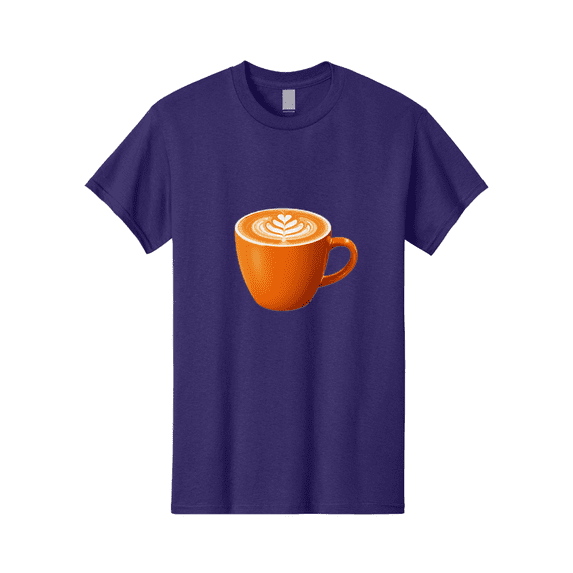 Coffee-Cup-17 Mens Graphic Tee, 100% Cotton, Casual Summer Wear